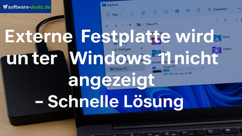 Externe Festplatte wird unter Windows 11 nicht angezeigt – Lösung zur schnellen Fehlerbehebung