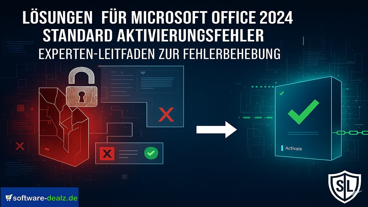Experten-Leitfaden zur Behebung von Microsoft Office 2024 Standard Aktivierungsfehlern – Schritt-für-Schritt-Anleitung zur Fehlerbehebung