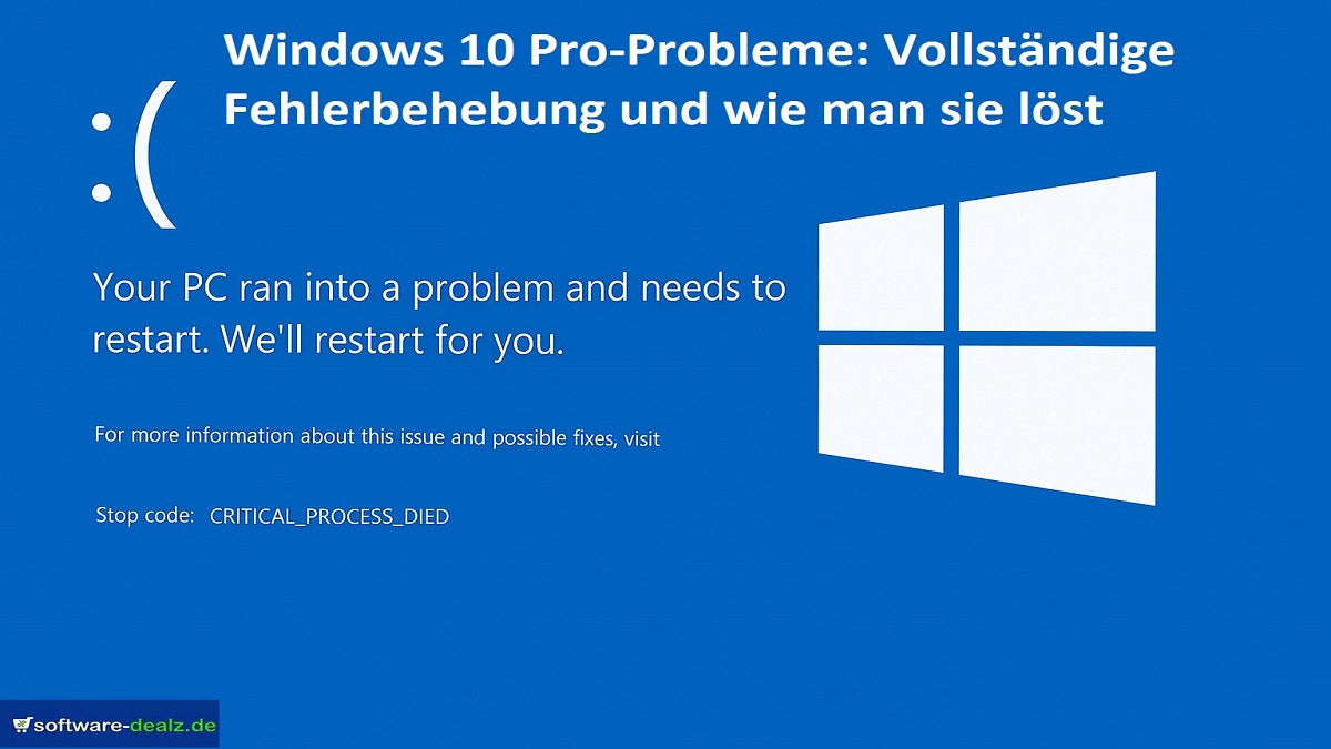 Windows 10 Pro-Probleme – Vollständige Fehlerbehebung und Lösungen für häufige Fehler