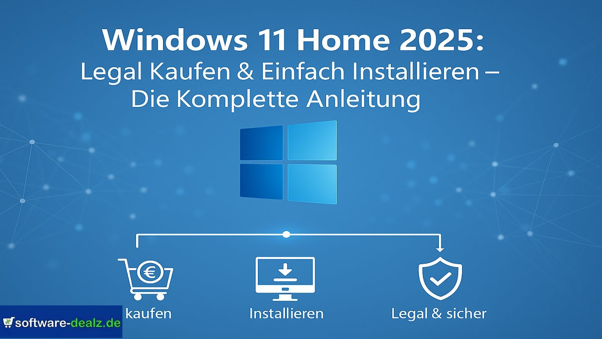 Vollständige Anleitung zum legalen Kauf und zur Installation von Windows 11 Home im Jahr 2025 – Schritt-für-Schritt-Tutorial