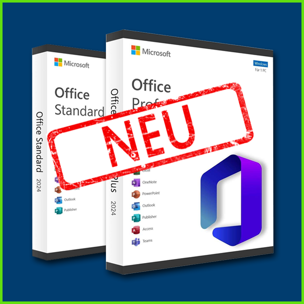 ms office standard und pro plus 2024