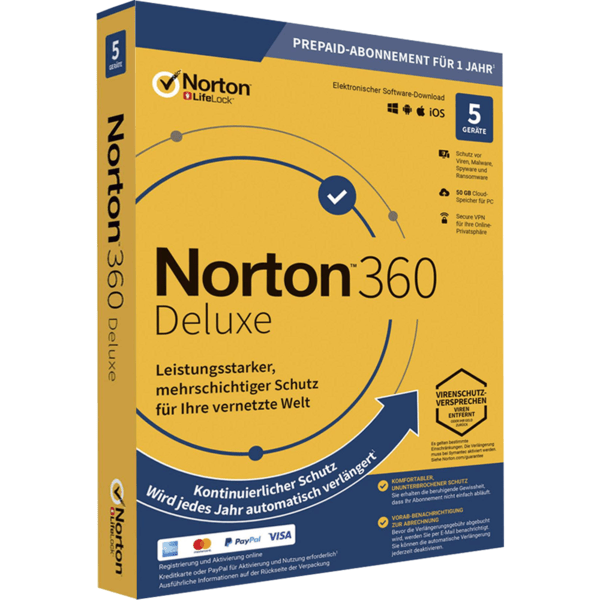 Norton 360 Deluxe - Software-Dealz.de