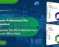 Office 2024: Vergleichen Sie die neuesten Editionen Professional Plus und Standard