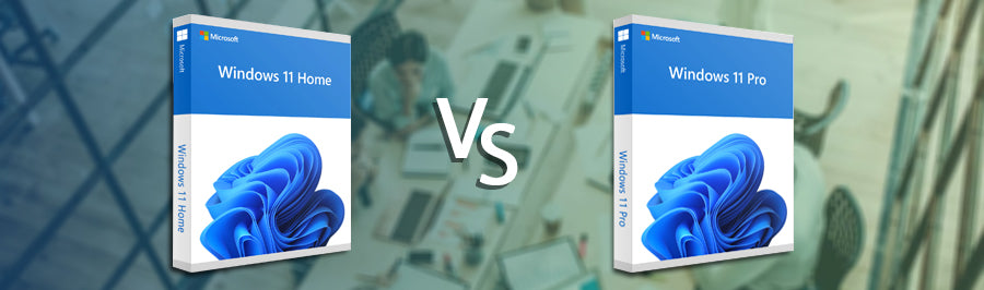 Windows 11 Professional gegen Windows 11 Home: Die Unterschiede