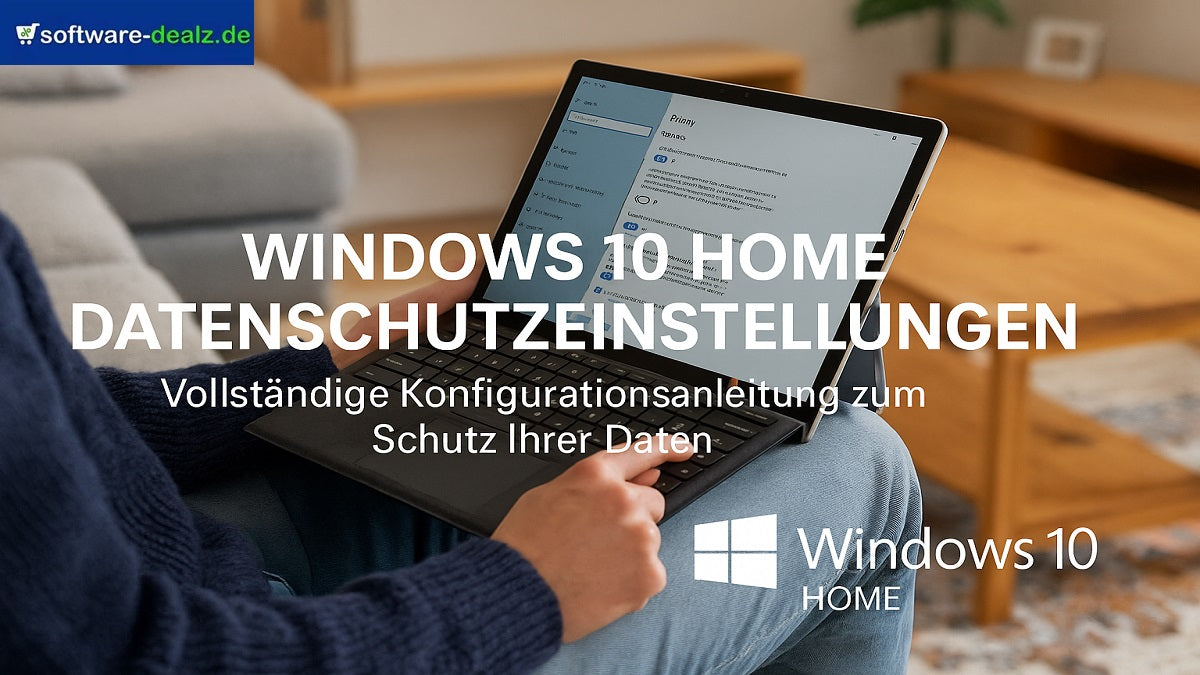 Windows 10 Home Datenschutzeinstellungen – Vollständige Konfigurationsanleitung zum Schutz Ihrer Daten mit moderner Computeroberfläche und Datenschutzeinstellungen.