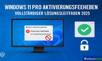 Windows 11 Pro Aktivierungsfehler beheben – vollständiger Leitfaden mit Lösungen 2025 Schritt-für-Schritt Anleitung