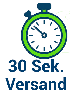 Schneller digitaler Versand - 30 Sekunden Versand!