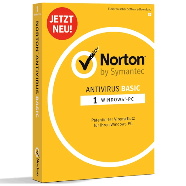 Norton Antivirus Basic - 1 appareil - 2 ans