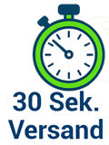 Schneller digitaler Versand – 30 Sekunden Versand